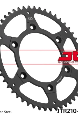 Limited Edition JT SPROCKETS - REAR STEEL SC 51T - Sprockets - Zelfreinigend
